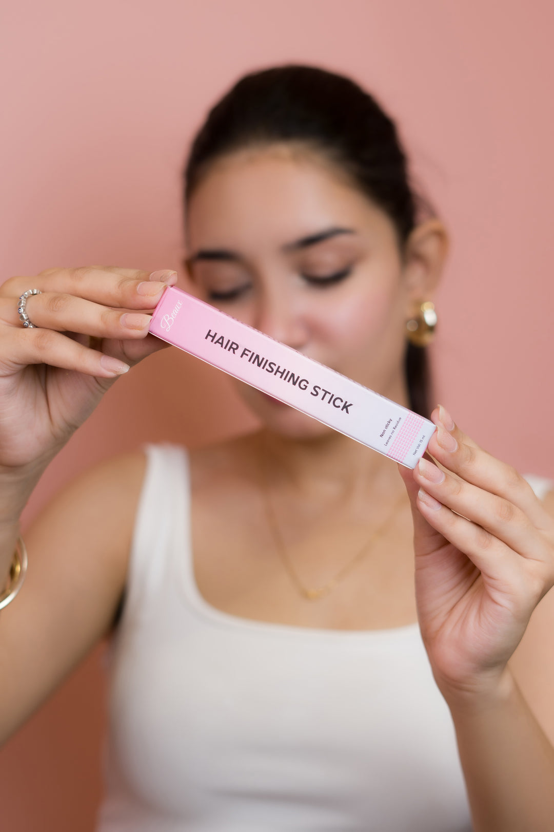 Hair finishing stick