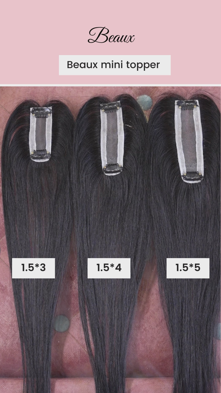 Monofilament Hair Topper