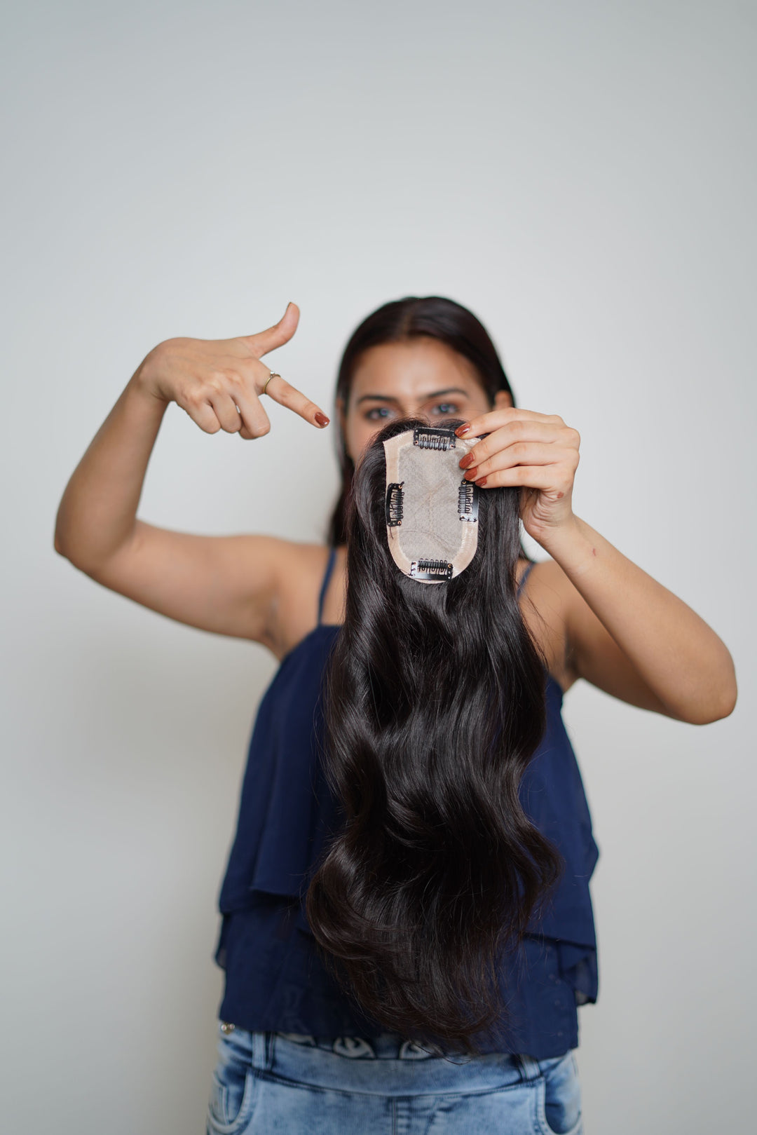 Monofilament Hair Topper