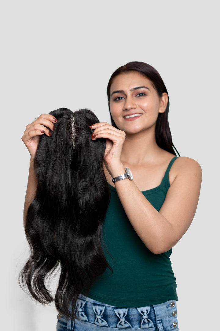 monofilament hair topper