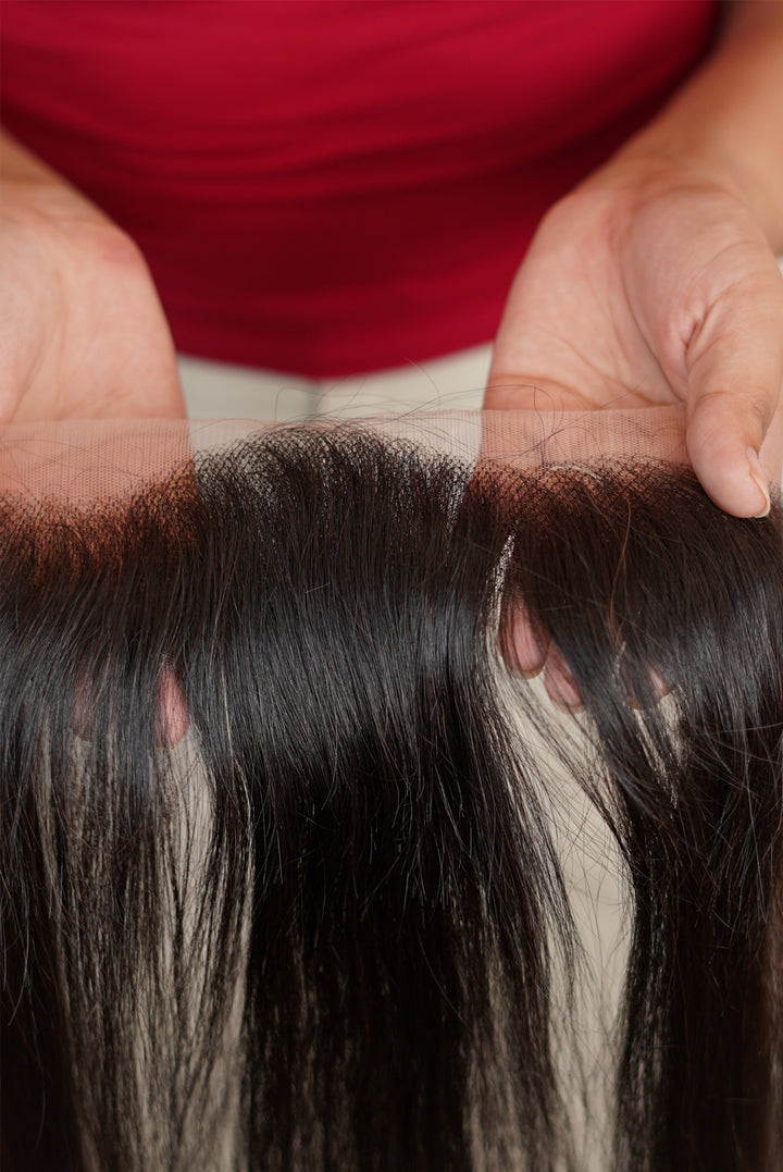 Receding hairline topper ( no clips )