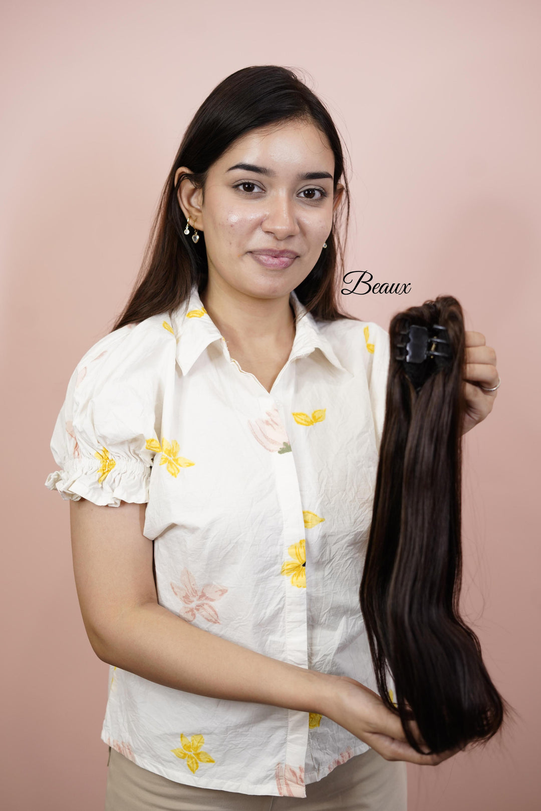 Claw clip ponytail ( Straight )