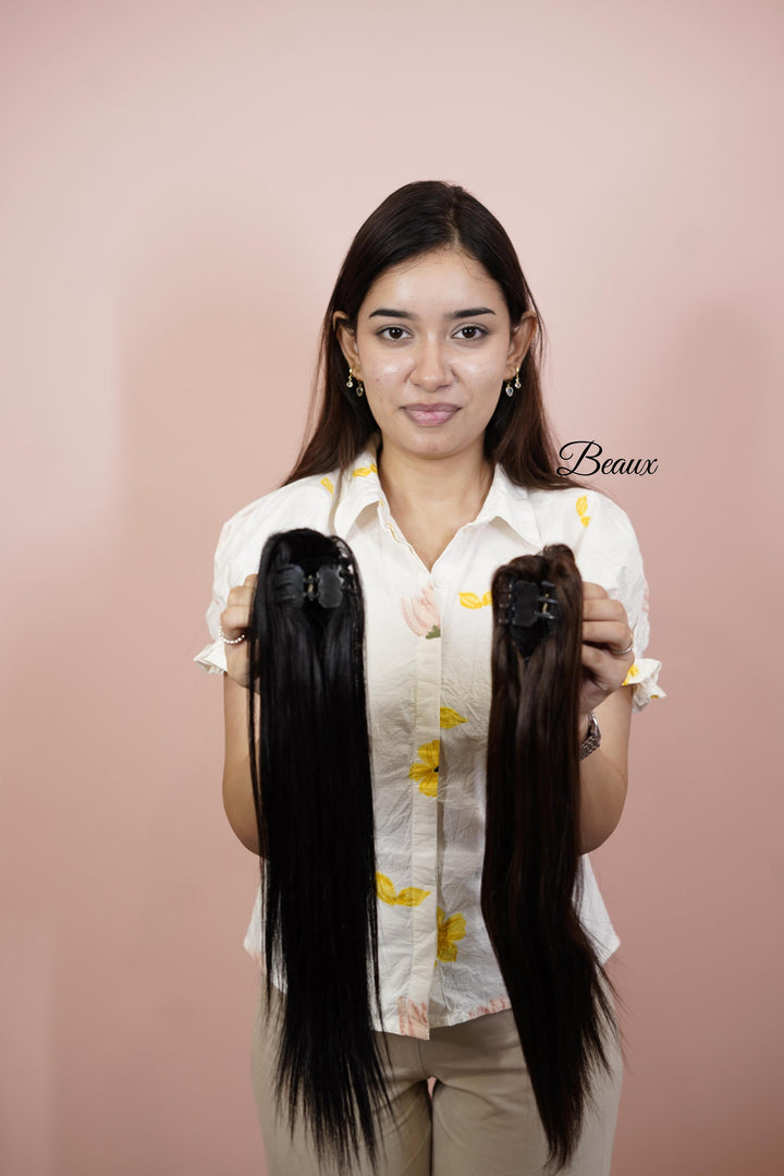 Claw clip ponytail ( Straight )