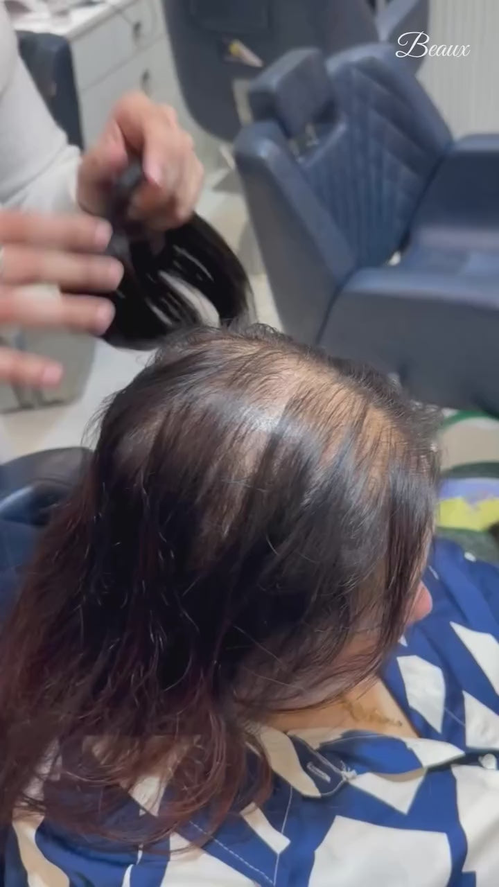 Shortest Hair Topper ( 100% human hair )